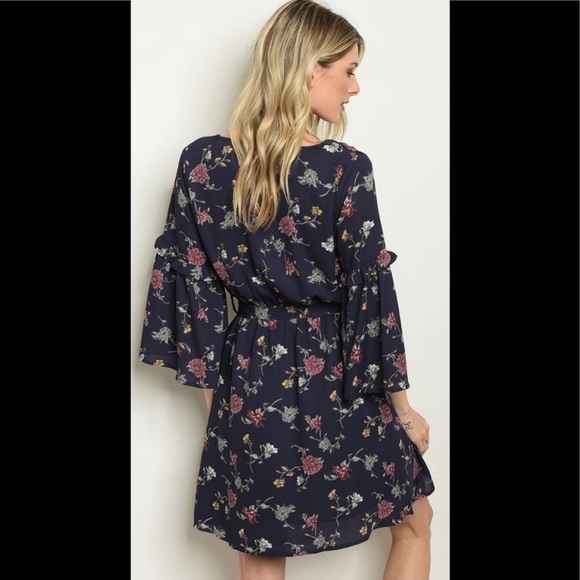 Jessica Floral Dress - Picture 3 of 4